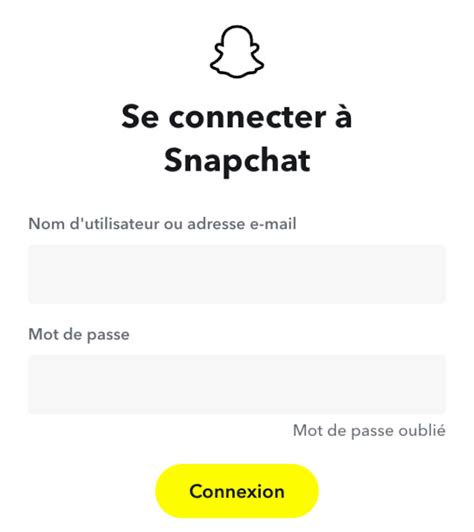 Connexion Snapchat Sans Authentification De L appareil